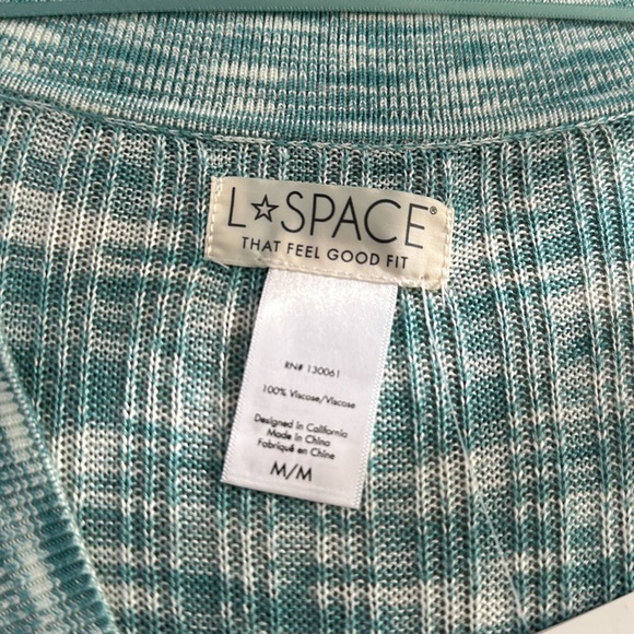 NWT L Space Sweater Dress / Beach Cover Up - Picture 3 of 5